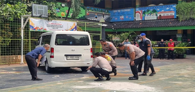 Pagi Mencekam di SD Jakut Gara-gara Mobil MBG Nyelonong Tabrak Siswa