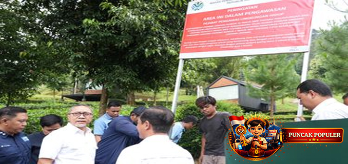 Penertiban Wisata dan Properti Puncak Sentul Imbas Banjir Jabodetabek