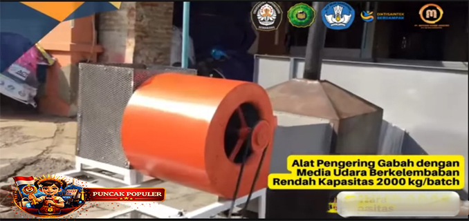 Teknologi Hybrid Undip Tingkatkan Kualitas Gabah